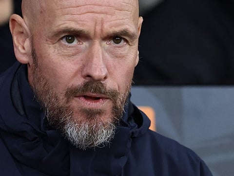 Ten Hag won the FA Cup with United last season