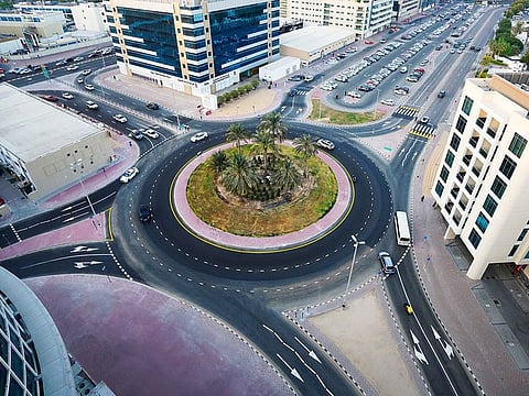Umm Hurair Roundabout in the area does not see long queues anymore, thanks to the road enhancements 