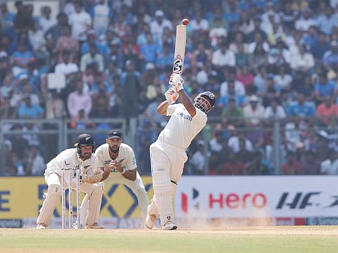 Rishabh Pant departs after scoring 64 off just 57 deliveries when the going got tough