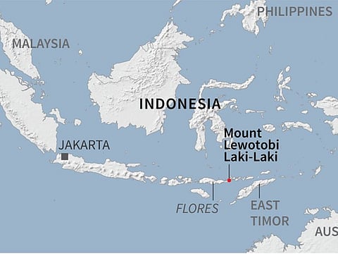Mount Lewotobi Laki-Laki, located on the popular tourist island of Flores, spewed a tower of ash and lava on nearby villages that were forced to evacuate