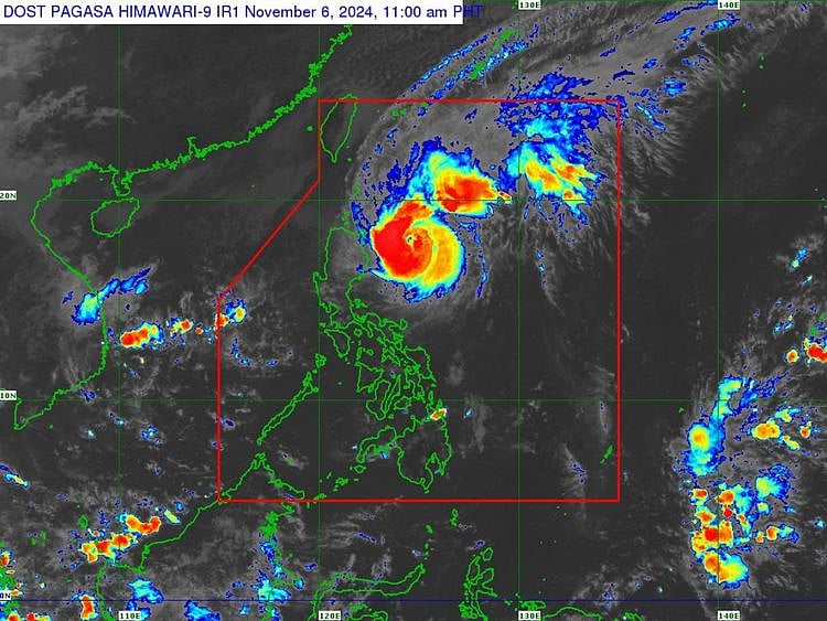 Typhoon Marce international code Yinxing