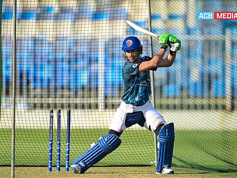 Rahmanullah Gurbaz hit a fine century on Monday to give Afghanistan a five wicket victory in the third One-Day International against Bangladesh.