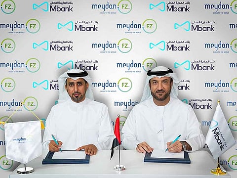 Collaboration agreement between Mbank and Meydan Freezone.
