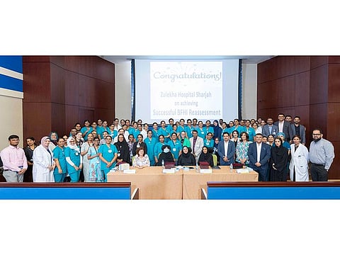 Zulekha Hospital Team with BFHI assessors