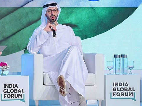 Omar bin Sultan Al Olama, UAE’s Minister of State for Artificial Intelligence, at IGF Dubai 2023