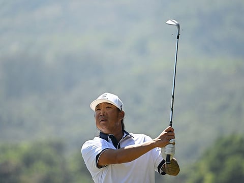 Anthony Kim is playing this week in Qatar on the International Series