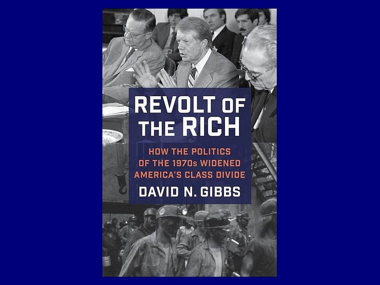 OPN Book cover Revolt of Rich David N Gibbs