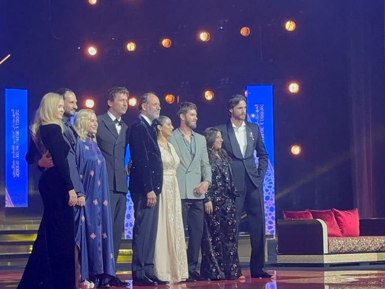 Stars shine down at the opening night of the 21st edition of the Marrakech International Film Festival