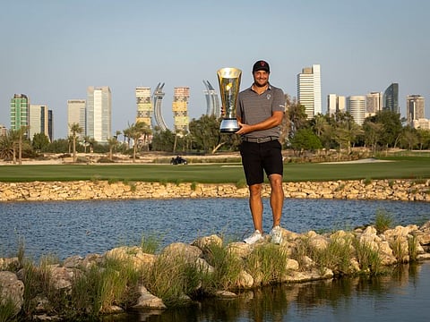 Uihlein celebrates his victory
