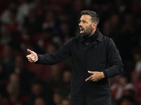 Ruud van Nistelrooy said he was proud to have been given the opportunity to manage Leicester.