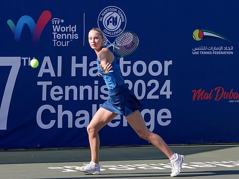 Top-seed Polina Kudermetova took less than an hour to send Swiss girl Leonie Kung packing 6-2, 6-2
