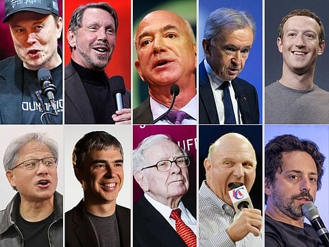 SUPER BILLIONAIRES: A closer look reveals shared traits in their wealth-building philosophies – a relentless drive for innovation, risk-taking, and the strategic use of leverage and timing.