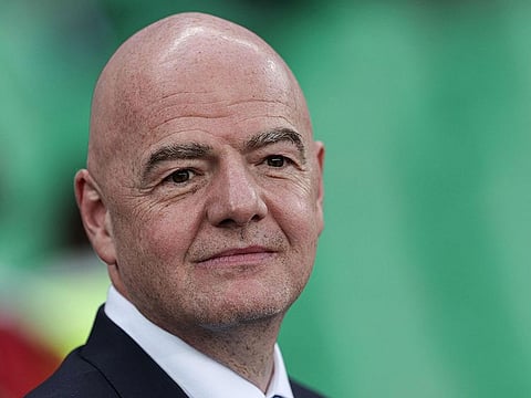 President of FIFA Gianni Infantino