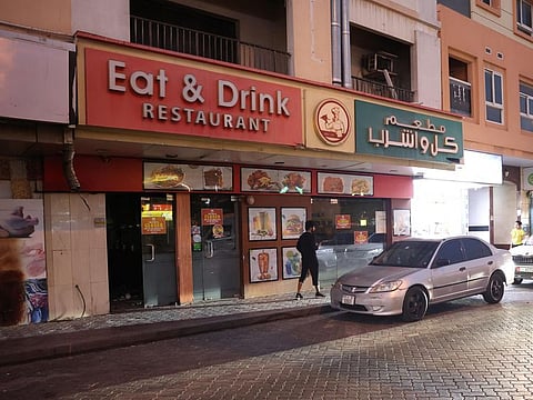 The first Eat & Drink restaurant in Satwa has shut shop after 42 years as the building it is housed in is being demolished.