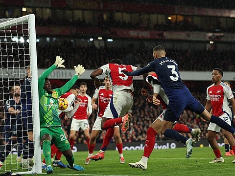 Arsenal are experts at scoring from corners