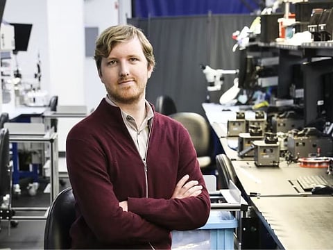 Austin Russell, 26, created a lidar system that slashes costs from $75,000 to $500. In theory, this could make mass production of a key component for autonomous driving affordable. 