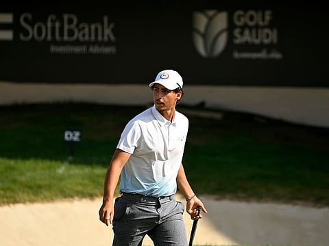 Adam Bresnu is just three shots off the lead with 36 holes to play