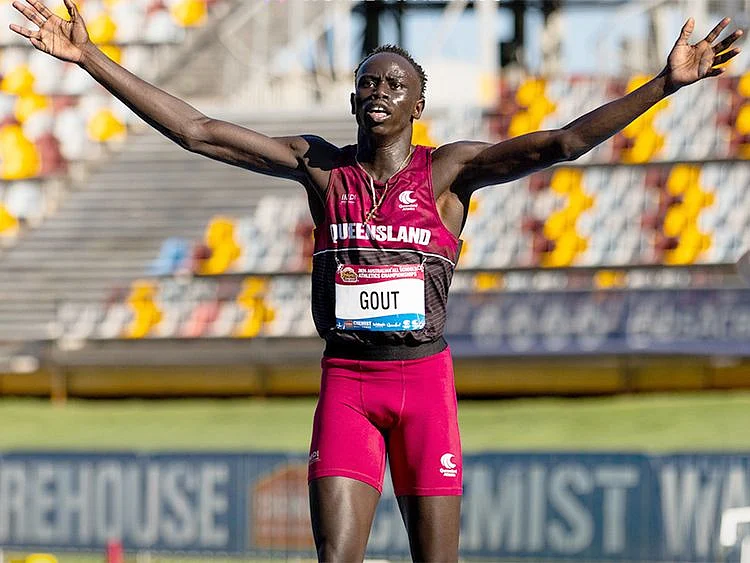 Australian sprint prodigy Gout Gout