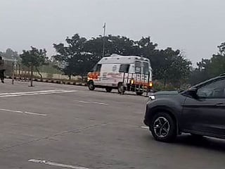 Viral video: Desperate thief steals ambulance; police nab suspect after 100km high-speed chase