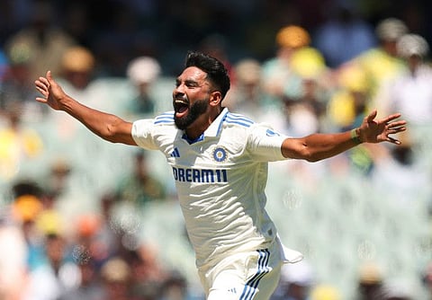Indian pacer Mohammed Siraj's wild celebration after dismissing Travis Head has landed him in trouble.