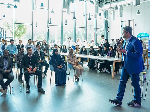 At the heart of 42 Abu Dhabi’s educational approach is its disruptive peer-to-peer and project-based learning model, which closely mirrors the journey of an entrepreneur.