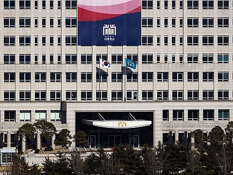 The South Korean presidential office in Seoul, South Korea.