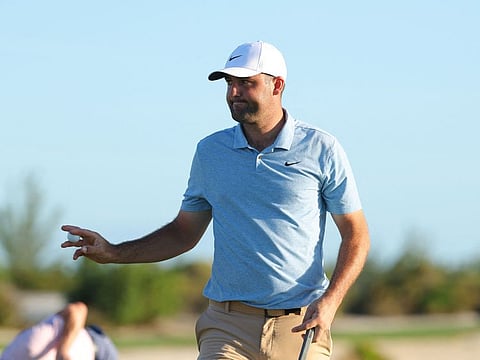 Scheffler won the Hero World Challenge last weekend