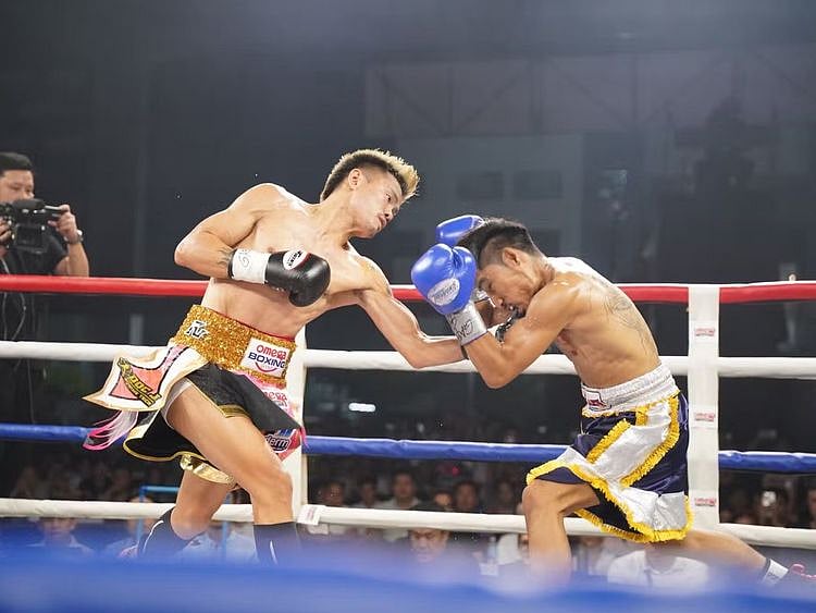 Filipino boxer Cristian 'The Bomb' Araneta