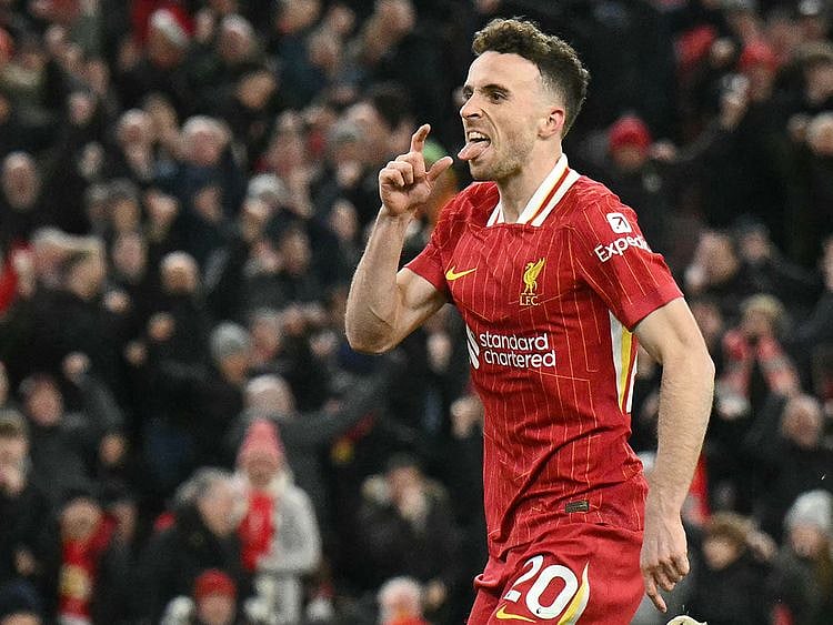 Liverpool's striker Diogo Jota
