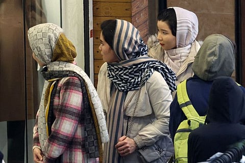 Since Iran's 1979 Islamic revolution, women have been required to conceal their hair in public. However, increasing numbers, particularly in major cities including the capital Tehran, have pushed the boundaries by allowing the covering to slide back.