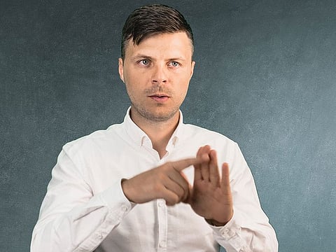 Vitalii Potapchuk, Co-founder of Amsaan Project, says the challenges he himself faced as a deaf person brought out the unlikely entrepreneur in him.