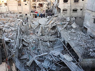 Gaza has been reduced to rubble, with its once vibrant streets now a haunting reminder of the devastation wrought by the Isreal-Hamas war.
