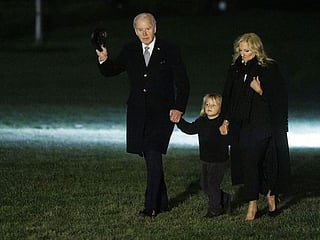 Fade out: Joe Biden disappears into background