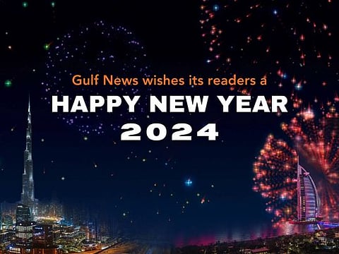 UAE welcomes 2024 with dazzling display of fireworks - as it happened