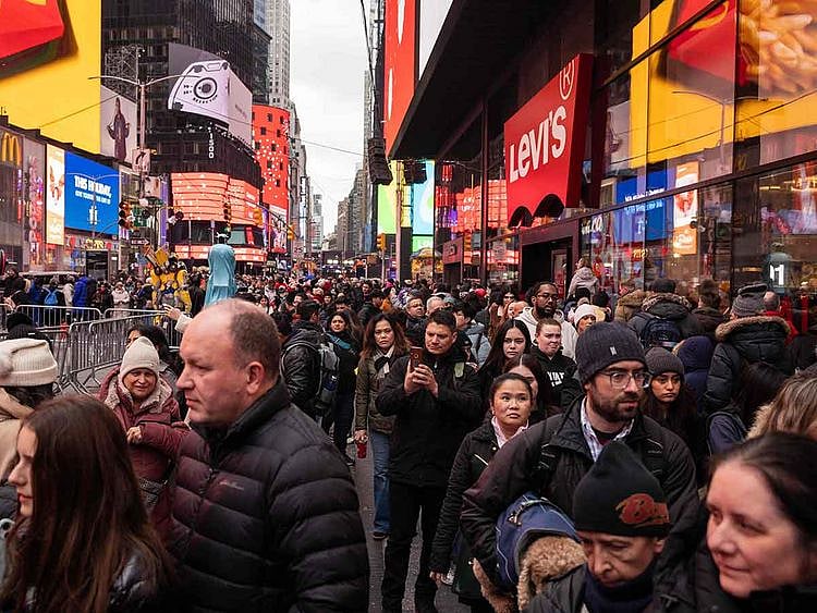 New york new year 