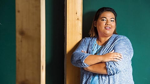 Afra, who will be at the Emirates Lit Fest next month, describes herself as a stage poet, not a page poet. ‘I’ve forgotten words and made up words on the spot or jumped from section to section of the poem. [Stage] gives you that kind of flexibility.’ 