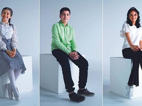 The iMatter program is empowering students like Leen Mohamad Mayed, Amir Mohammed Yousef and Jana Samir Sallam to create tools and help raise awareness about the environment 
