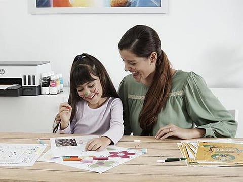 HP Printables encourages parents to spend an enjoyable time with children, or keep them occupied while parents catch up with a friend for coffee, without the need to buy teaching aids or constantly bring home new toys 