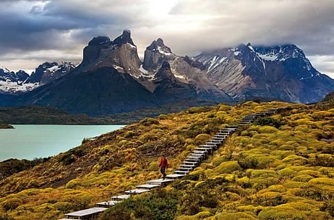 Torres del Paine National Park in Chilean Patagonia attracts 150,000 visitors a year.  