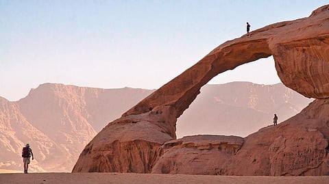 Bonding over diverse geology. 