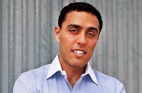 Jairek uses methods such as skydiving and the arrow break to help his clients. 