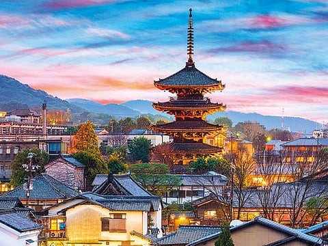 The city is still home to some 2,000 Buddhist temples and Shinto shrines and it is also famed for age-old craftsmanship 