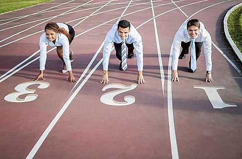 Don’t rush to the winning line so quickly that you fall down with as much speed – aim for a gradual, calculated rise up the career ladder. 
