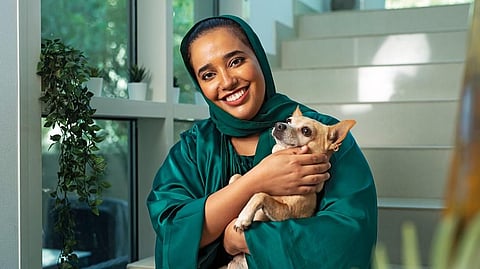 Jouhayna, who lives with three dogs in her villa, describes being an ATC Officer as a Google Map for pilots in the sky or a voice in a pilot’s headset 