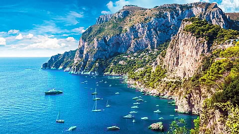 The lack of crowds on Capri opened a brief window to see the big island as it once was 
