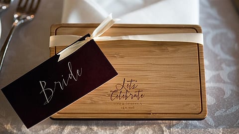 Melissa Orkamo's The Party personalises wooden products and stationery 