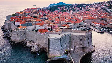 Dubrovnik’s Unesco-listed old town was a film set for Game of Thrones 