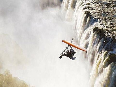 In total, the flight lasted a little over 15 minutes, during which Annabel was suspended in a dual state of fear and awe 