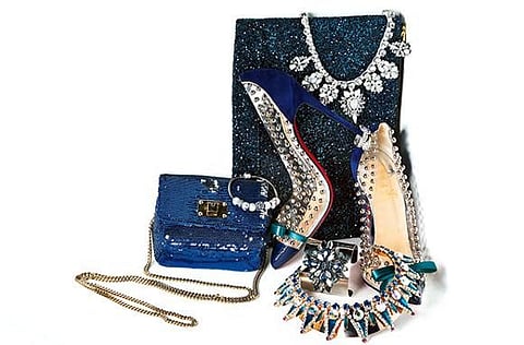Dress up for the parties with the right accessories.  