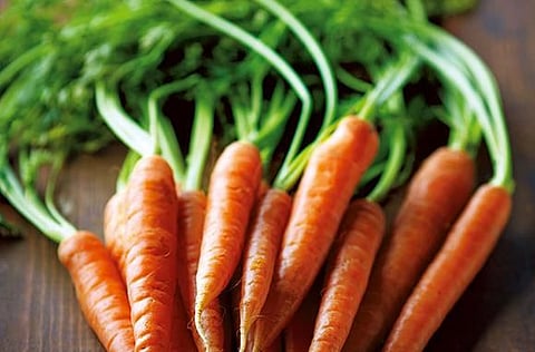 Locally grown fruits and veggies good for health. 